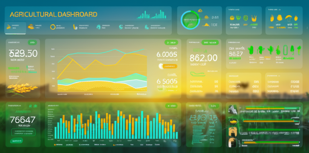 农业全球ERP仪表盘
